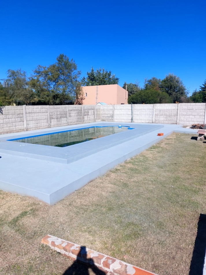 LOTE EN ESQUINA CON PROYECTO CASA QUINTA + PILETA