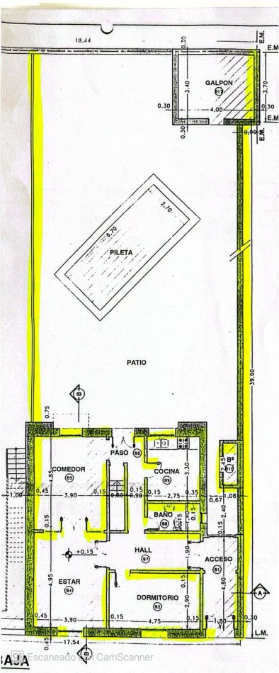 CASA A REFACCIONAR EN VENTA CON MUY BUENA UBICACION