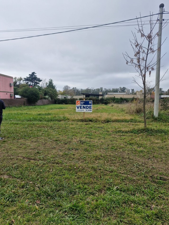 LOTE SOBRE AVENIDA ASFALTADA