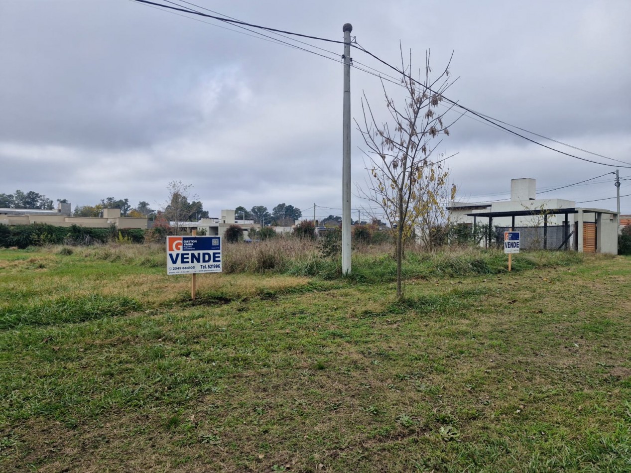 LOTE SOBRE AVENIDA ASFALTADA
