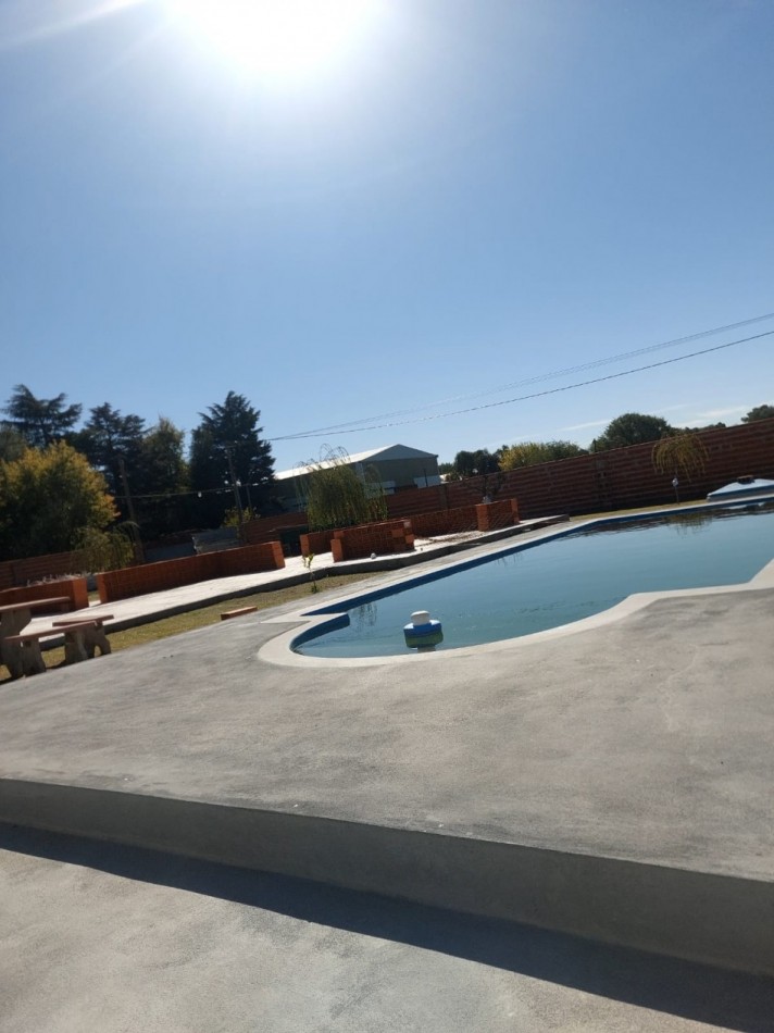 LOTE EN ESQUINA CON PROYECTO CASA QUINTA + PILETA